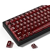 Amazon.co.jp: 143キー キーキャップ Womier ロープロファイル PBT